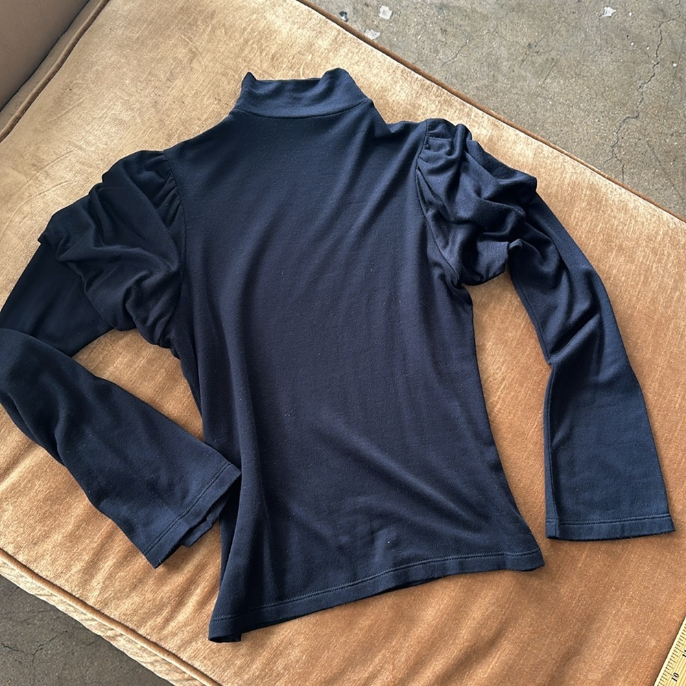 Elegant Black Turtleneck Top